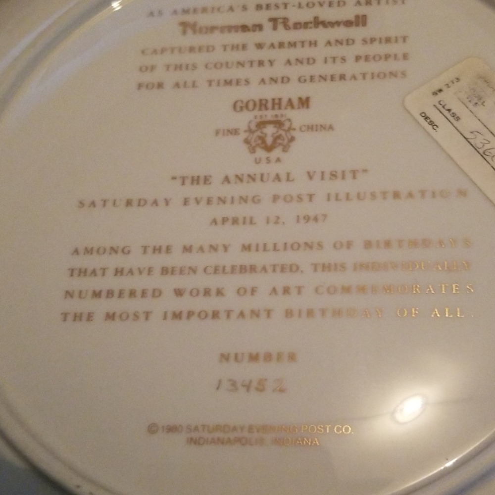 Collector Plate - Picture 2 of 2